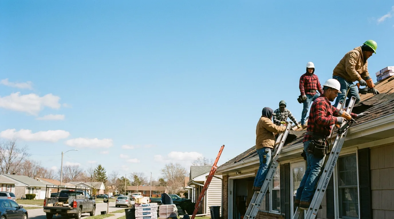 Roofing in Lucerne, IN near me